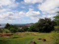 Plants and paths of Laukahi Slopes in the hills Royalty Free Stock Photo