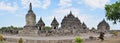 Plaosan Buddhist Temple in Yogyakarta, Indonesia Royalty Free Stock Photo