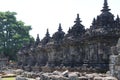 Plaosan Temple near Yogyakarta on Java island Indonesia