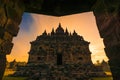 plaosan temple, klaten, central of java , indonesia