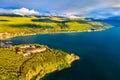 Plaosnik, an archaeological site and holy place in Ohrid, North Macedonia Royalty Free Stock Photo