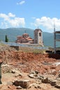 Plaosnik church in Ohrid, Macedonia Royalty Free Stock Photo