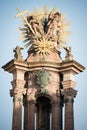 Plaque column, Banska Stiavnica, Slovakia Royalty Free Stock Photo