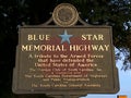 Blue Star Memorial Highway, Columbia, South Carolina Royalty Free Stock Photo
