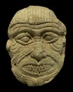 Plaque depicting Humbaba Royalty Free Stock Photo