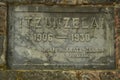 Plaque At The Entrance to The Itzurun Beach With Its Formations Of The Flysch Type Of The Paleocene Geopark Basque Route UNESCO. S Royalty Free Stock Photo