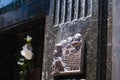 Plaque on Grave of Evita Peron