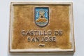 Castillo de San Jose in Guadalest in Spain
