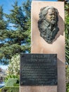 Plaque honoring Orson Welles, Ronda, Spain Royalty Free Stock Photo