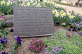 Mormon Pioneer Memorial, Downtown Salt Lake City, Utah. Royalty Free Stock Photo