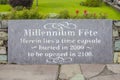 Millennium Fete Plaque in Sneem