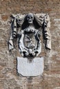 Plaque on a wall in Venice - Italy