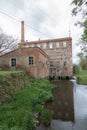 PLASENCIA, SPAIN - April 18, 2012: The old flour factory today houses the Popular University