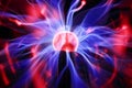 Plasma ball energy Royalty Free Stock Photo