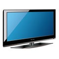 Plasma LCD TV Royalty Free Stock Photo