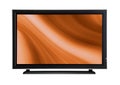 Plasma lcd tv Royalty Free Stock Photo