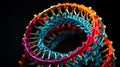 plasmid circular dna Royalty Free Stock Photo