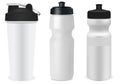 Plastc sport bottle. Reusable water flask blank