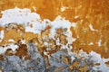 Plaster damaged by humidity Royalty Free Stock Photo