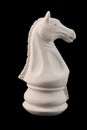 Plaster figurine chess piece horse