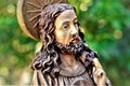 Plaster image of the sacred heart of Jesus Christ Royalty Free Stock Photo