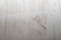 Plastered wall partially covered with putty Royalty Free Stock Photo