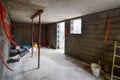 Plastering, rebuilding, waterproofing basement or a cellar and w