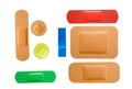 Plasters group Royalty Free Stock Photo