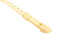 Plastic alto recorder flute