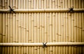 Plastic bamboo fence in japan Royalty Free Stock Photo