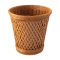 Plastic Basket or Dustbin Empty on Transparent Background - Ai Generated Royalty Free Stock Photo