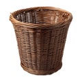 Plastic Basket or Dustbin Empty on Transparent Background - Ai Generated Royalty Free Stock Photo