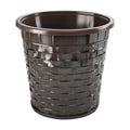 Plastic Basket or Dustbin Empty on Transparent Background - Ai Generated Royalty Free Stock Photo