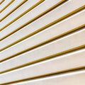 Plastic beige siding Royalty Free Stock Photo