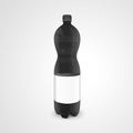 Plastic beverage bottle