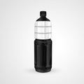 Plastic beverage bottle