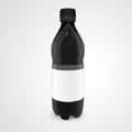 Plastic beverage bottle