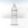 Plastic beverage bottle