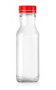 Plastic beverage bottle