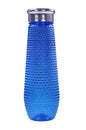 Plastic blue bottle Royalty Free Stock Photo