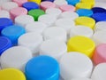 Plastic bottle caps