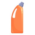 Plastic bottle icon cartoon vector. Home laundry Royalty Free Stock Photo