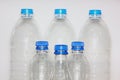 Plastic bottle isolate on white background Royalty Free Stock Photo