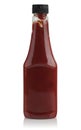 Plastic bottle ketchup Royalty Free Stock Photo