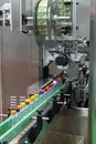 Plastic bottle labeling machine with hig speed operation for drinking water