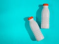 Plastic bottle with liquid Royalty Free Stock Photo