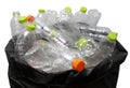 Plastic bottle recycling Royalty Free Stock Photo