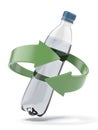 Plastic bottle recycling Royalty Free Stock Photo