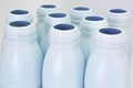 Plastic bottle for recycling or returnable for the sake of the environment