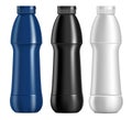 Plastic bottle set Royalty Free Stock Photo